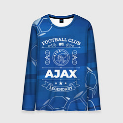 Лонгслив мужской Ajax Football Club Number 1, цвет: 3D-принт