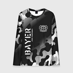 Лонгслив мужской BAYER Bayer Pro Football Камуфляж, цвет: 3D-принт