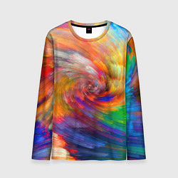 Мужской лонгслив MULTICOLORED SWIRLS