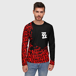 Лонгслив мужской Zenless Zone Zero капля арт, цвет: 3D-принт — фото 2