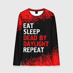 Лонгслив мужской Eat Sleep Dead by Daylight Repeat Арт, цвет: 3D-принт