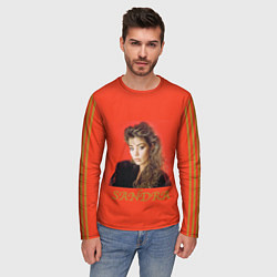 Лонгслив мужской Звёзды 80-х Sandra, цвет: 3D-принт — фото 2