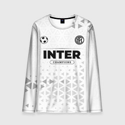 Лонгслив мужской Inter Champions Униформа, цвет: 3D-принт