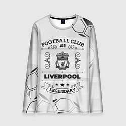 Лонгслив мужской Liverpool Football Club Number 1 Legendary, цвет: 3D-принт