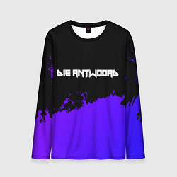 Лонгслив мужской Die Antwoord Purple Grunge, цвет: 3D-принт