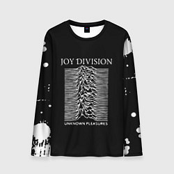 Лонгслив мужской Joy Division - unknown pleasures, цвет: 3D-принт