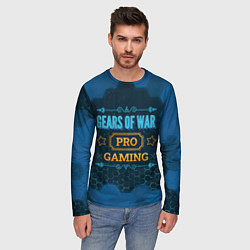 Лонгслив мужской Игра Gears of War: pro gaming, цвет: 3D-принт — фото 2