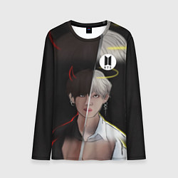 Лонгслив мужской BTS Kim Taehyung, цвет: 3D-принт