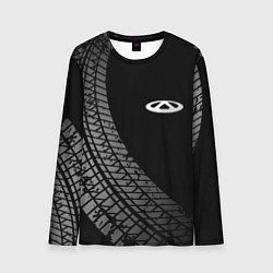 Мужской лонгслив Chery tire tracks
