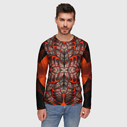 Лонгслив мужской Готический узор, цвет: 3D-принт — фото 2