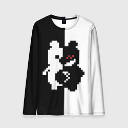 Лонгслив мужской Monokuma pixel, цвет: 3D-принт