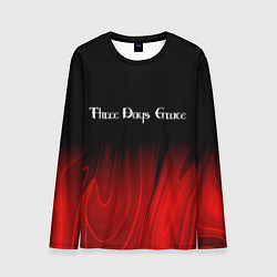 Лонгслив мужской Three Days Grace red plasma, цвет: 3D-принт