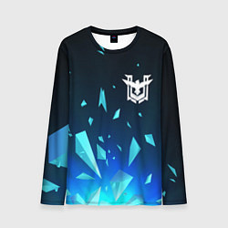 Мужской лонгслив Free Fire взрыв частиц