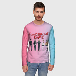 Лонгслив мужской Tomodachi Game: персонажи, цвет: 3D-принт — фото 2