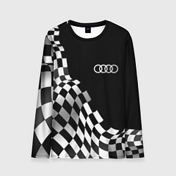 Мужской лонгслив Audi racing flag