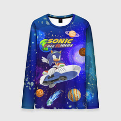 Лонгслив мужской Sonic Free Riders - Hedgehog - Racer, цвет: 3D-принт