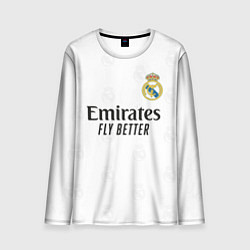 Лонгслив мужской Винисиус Реал Мадрид форма 20222023, цвет: 3D-принт
