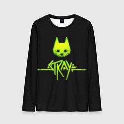 Мужской лонгслив Stray green neon