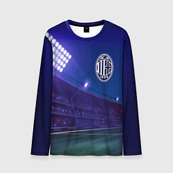 Лонгслив мужской AC Milan ночное поле, цвет: 3D-принт
