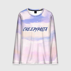 Лонгслив мужской CreepyPasta sky clouds, цвет: 3D-принт