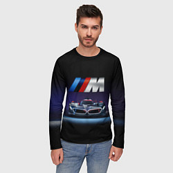Лонгслив мужской BMW M Performance Motorsport, цвет: 3D-принт — фото 2
