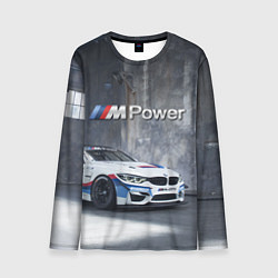 Лонгслив мужской BMW M4 GT4 - racing team - motorsport, цвет: 3D-принт