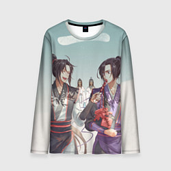 Лонгслив мужской Wangji and Wuxian - Mo Dao Zu Shi, цвет: 3D-принт