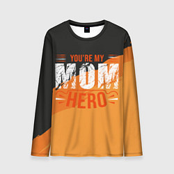 Лонгслив мужской Mom hero, цвет: 3D-принт