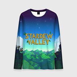 Лонгслив мужской Горы Stardew Valley, цвет: 3D-принт