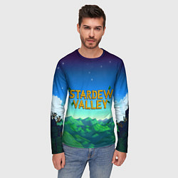 Лонгслив мужской Горы Stardew Valley, цвет: 3D-принт — фото 2