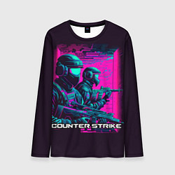 Мужской лонгслив Cs Go neon