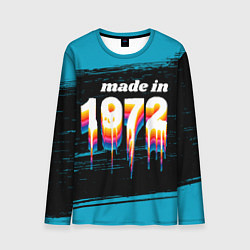 Мужской лонгслив Made in 1972: liquid art