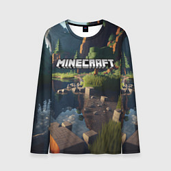 Лонгслив мужской Minecraft real life, цвет: 3D-принт