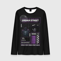 Лонгслив мужской Urban street, цвет: 3D-принт
