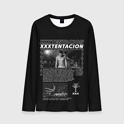 Мужской лонгслив XXXtentacion bio