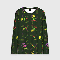 Мужской лонгслив ABC