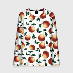 Лонгслив мужской Яблочный дождь, цвет: 3D-принт