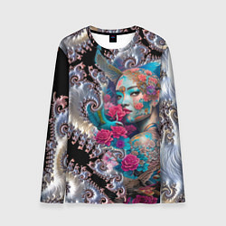 Лонгслив мужской Japanese beauty - irezumi, цвет: 3D-принт