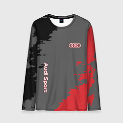 Мужской лонгслив Audi sport grunge