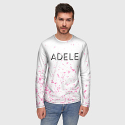 Лонгслив мужской Adele брызги, цвет: 3D-принт — фото 2