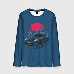 Лонгслив мужской Nissan GTR Godzilla, цвет: 3D-принт