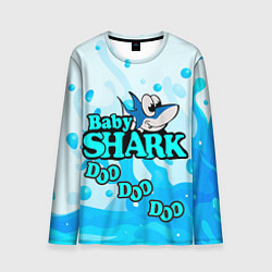 Лонгслив мужской Baby Shark Doo-Doo-Doo, цвет: 3D-принт
