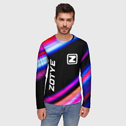 Лонгслив мужской Zotye speed lights, цвет: 3D-принт — фото 2