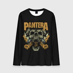 Лонгслив мужской Pantera - mouth for war, цвет: 3D-принт