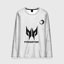 Лонгслив мужской TNC Predator white, цвет: 3D-принт