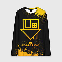 Лонгслив мужской The Neighbourhood - gold gradient, цвет: 3D-принт