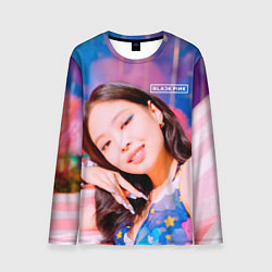 Лонгслив мужской BlackPink Gorgeous Jennie, цвет: 3D-принт