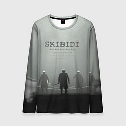 Лонгслив мужской Skibisi toilet Camera men, цвет: 3D-принт