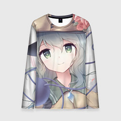 Лонгслив мужской Touhou Project Улыбающаяся Койши Комейдзи, цвет: 3D-принт