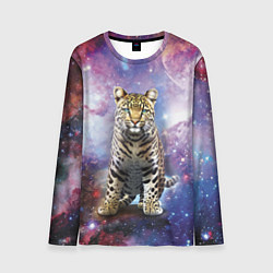 Мужской лонгслив Space leopard